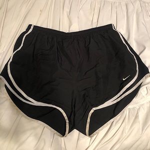 black nike shorts